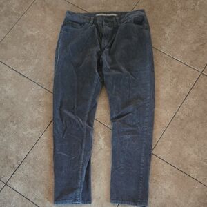 Banana Republic Men's Dark Blue Corduroy Pants